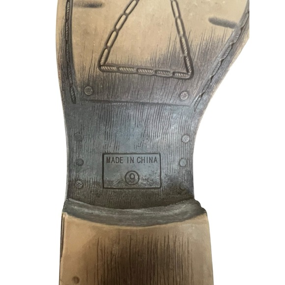 American Rag Acale Midcalf Brown Boots Women's 9M Straps & Buckles Pull On - Picture 14 of 15